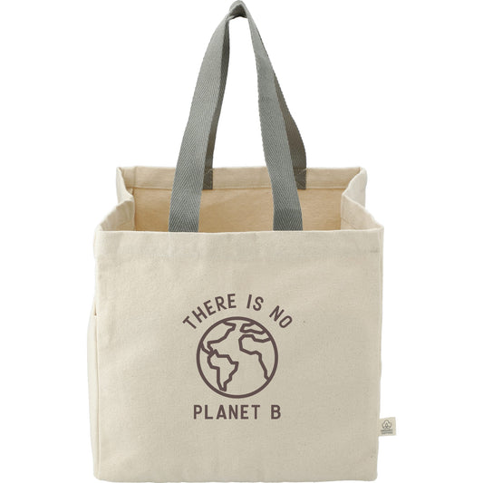 Custom Organic 14oz Cotton Shopper Tote