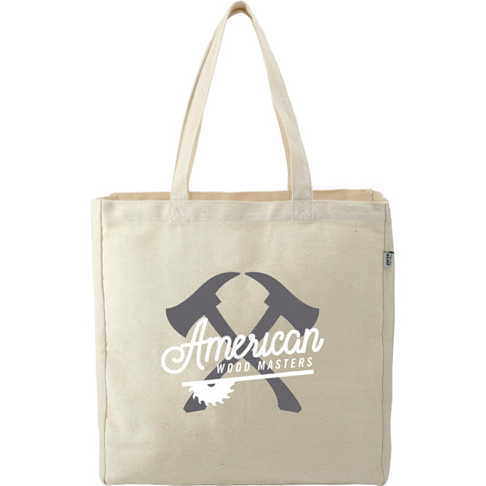Custom Hemp Cotton 11oz Carry-All Tote