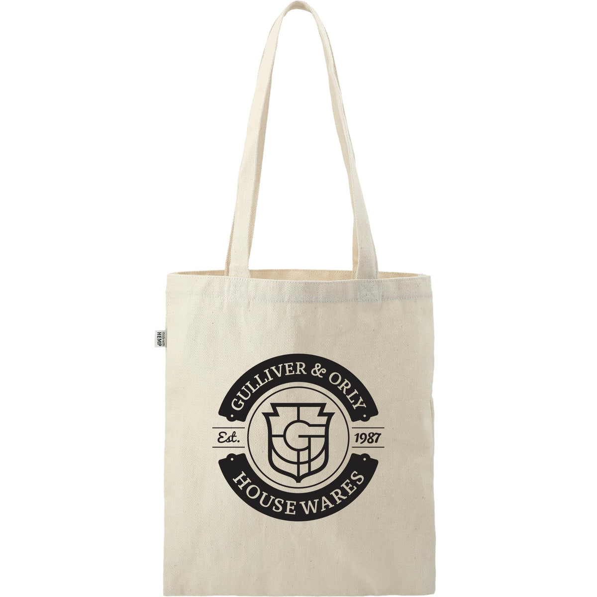 Custom Hemp Cotton Tote