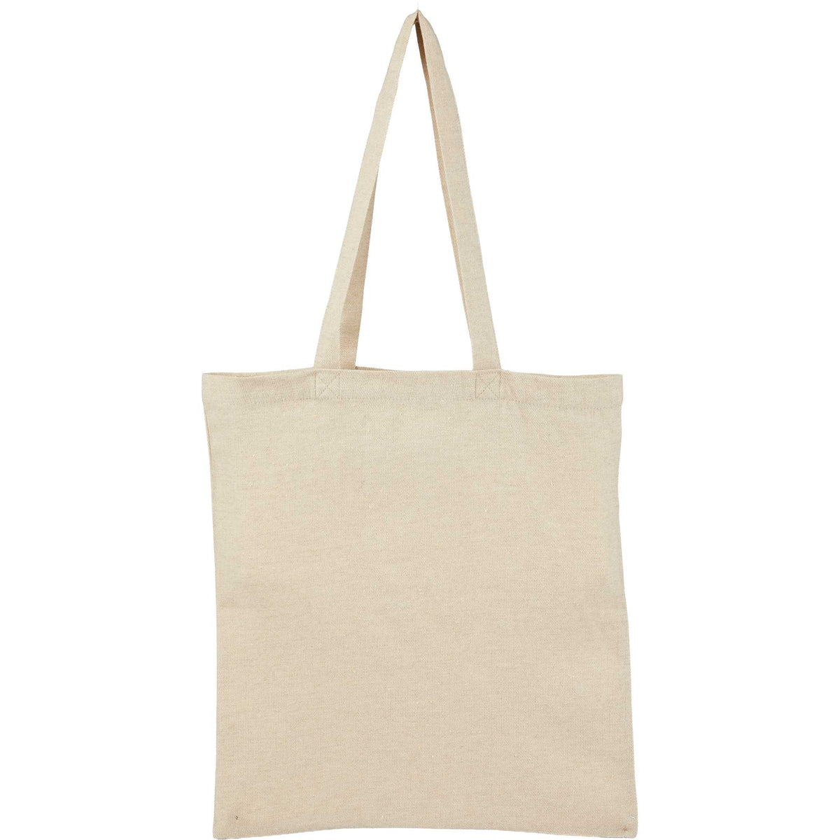 Custom Recycled 6oz Cotton Twill Convention Tote - blank 7901-50NT