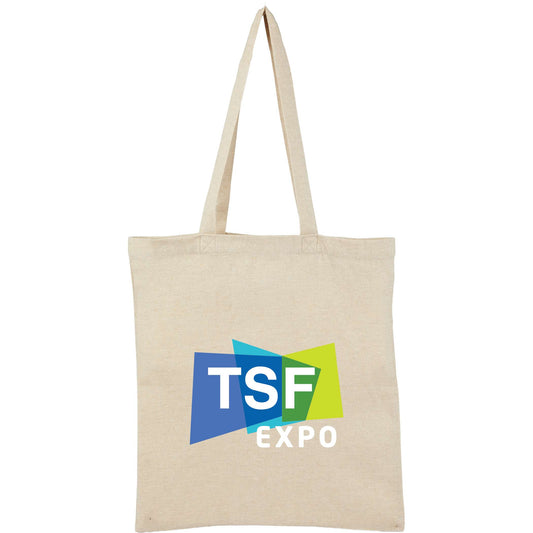 Custom Recycled 6oz Cotton Twill Convention Tote