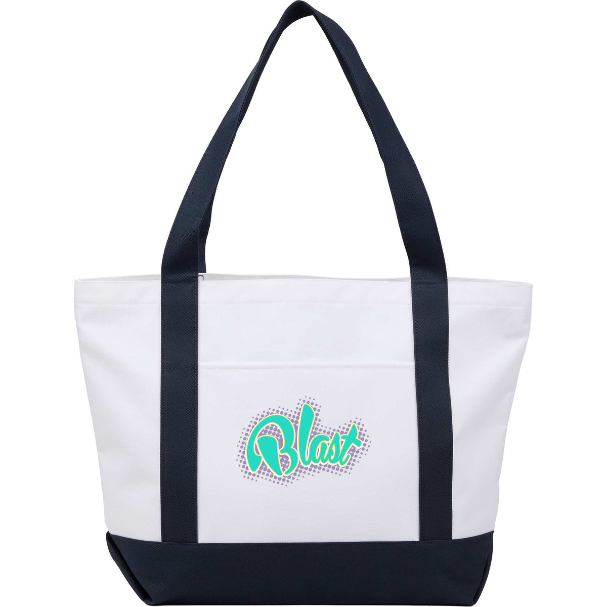 Custom Oversized Recyled Canvas Tote Bag - decorated 7901-51NY