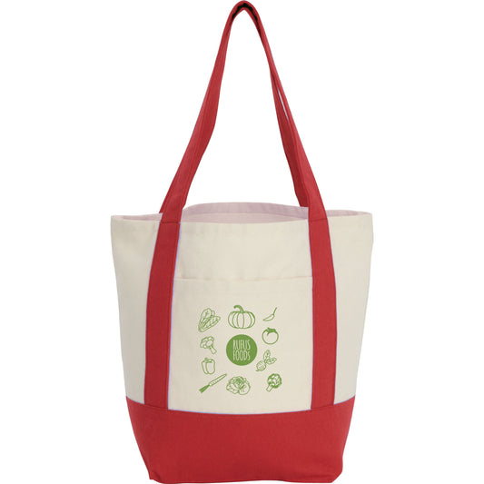 Custom Mini Recycled 8oz Cotton Canvas Tote