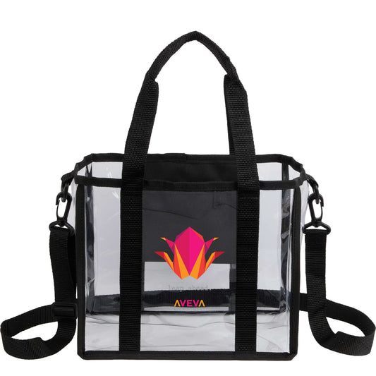 Custom Small Clear Stadium Tote