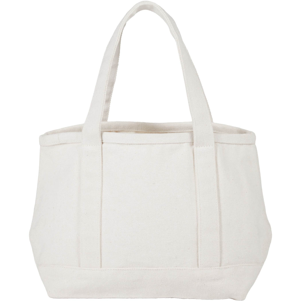 Custom Mini Recycled Cotton Souvenirs Tote - back