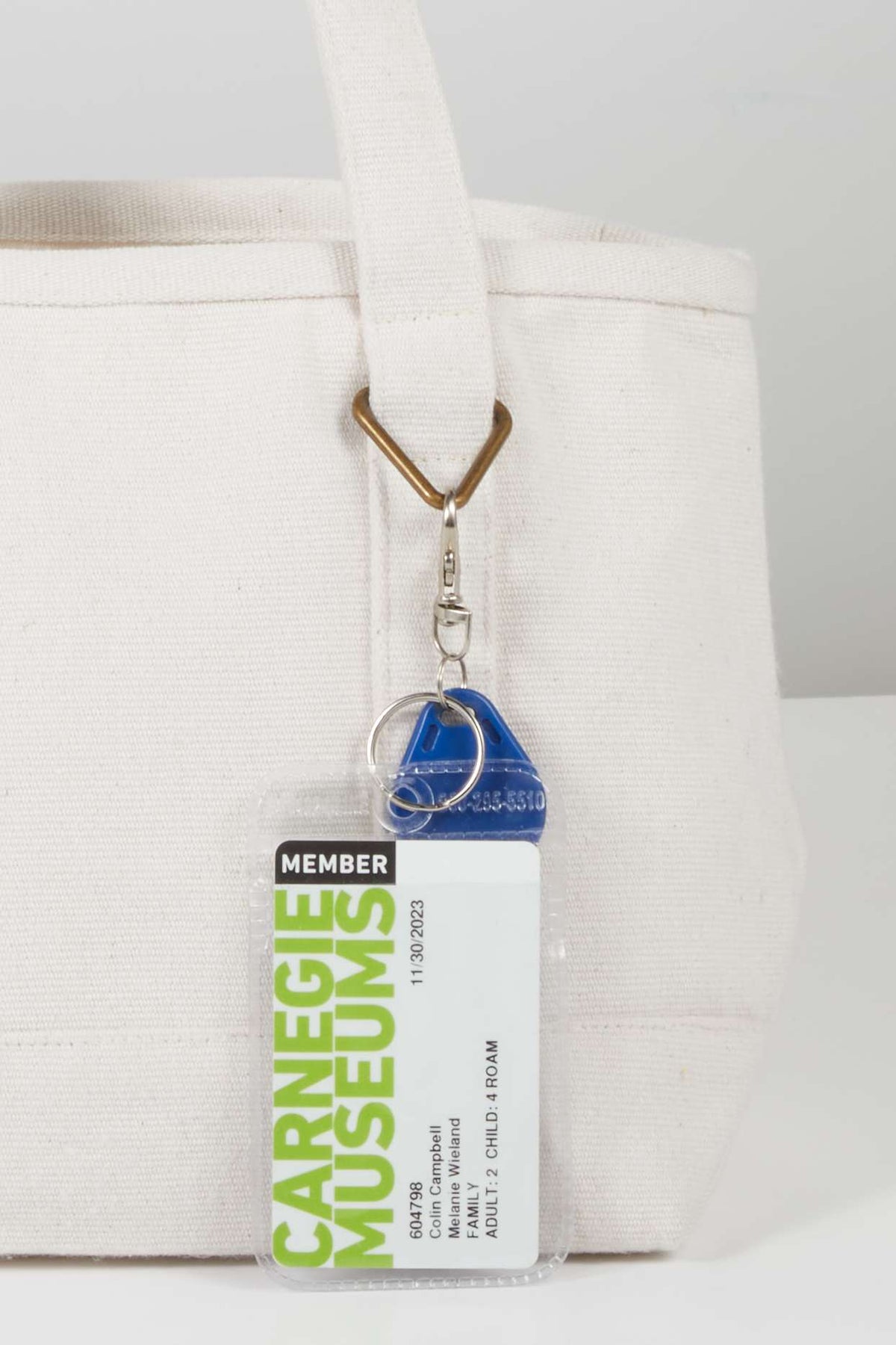 Custom Mini Recycled Cotton Souvenirs Tote - blank 7901-85NT