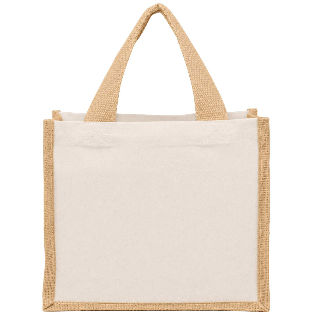 Custom Sol Recycled Cotton & Jute Gift Tote - blank 7901-87NT