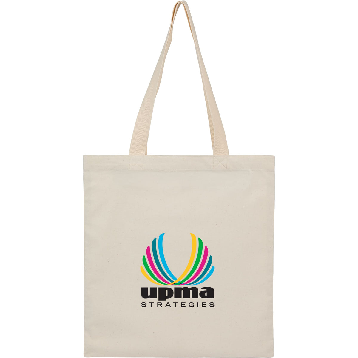 Custom Dakota 5oz Recycled Cotton Tote - decorated 7901-88NT
