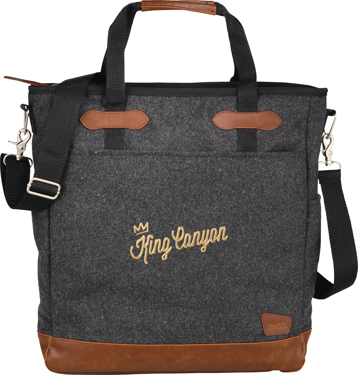 Custom Field & Co.® Campster Wool 15" Computer Tote