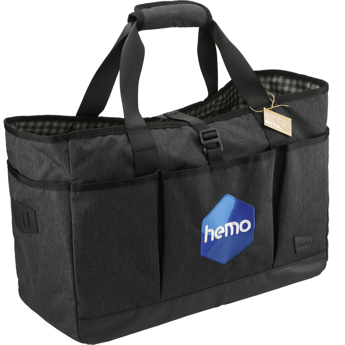 Custom Field & Co. Fireside Eco Utility Tote - angle