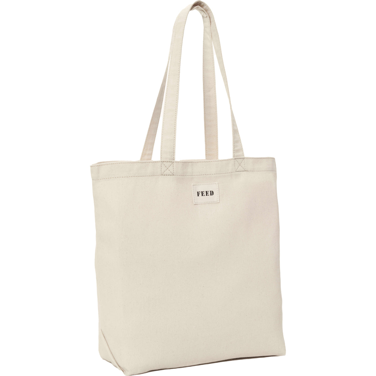 Custom FEED Organic Cotton Shopper Tote - blank 9009-14NT