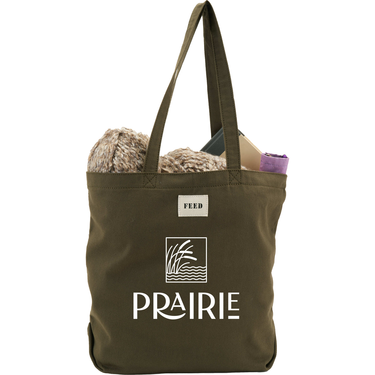 Custom FEED Organic Cotton Shopper Tote