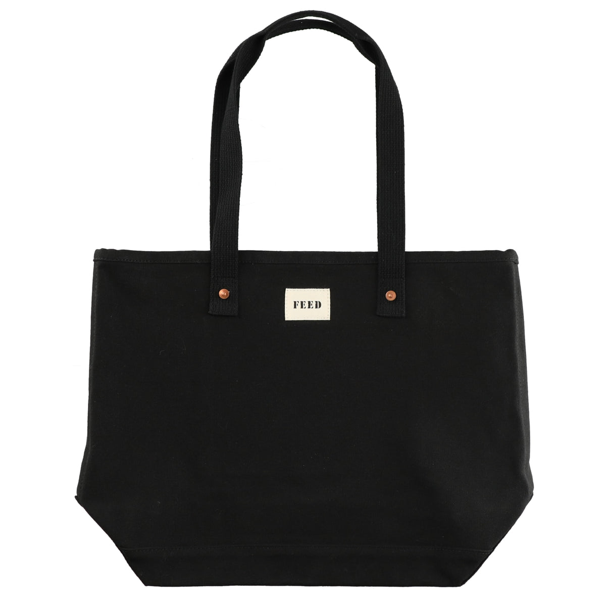 Custom FEED Organic Cotton Weekend Tote - blank 9009-15BK
