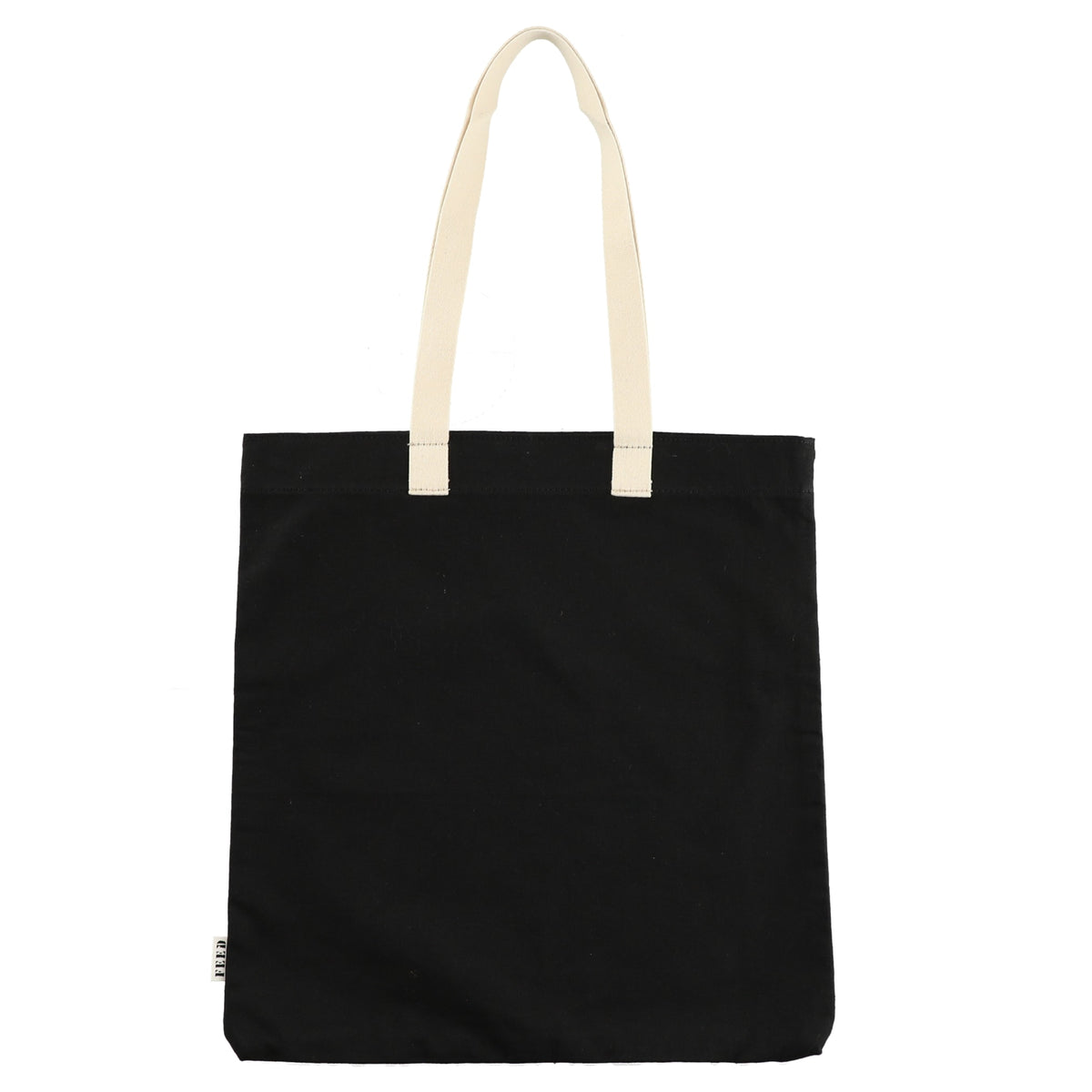 Custom FEED Organic Cotton Convention Tote - back