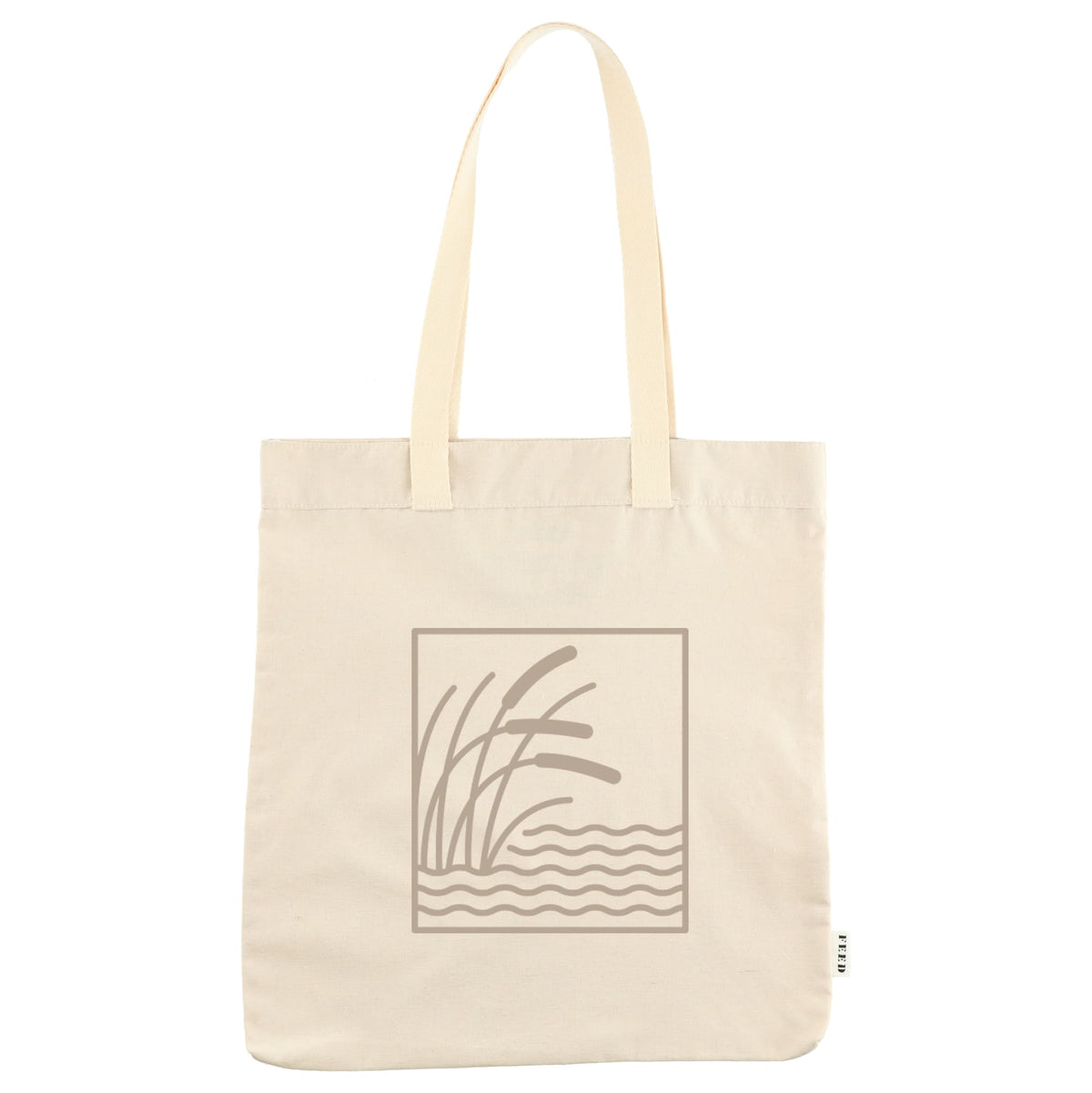 Custom FEED Organic Cotton Convention Tote - decorated 9009-16NT