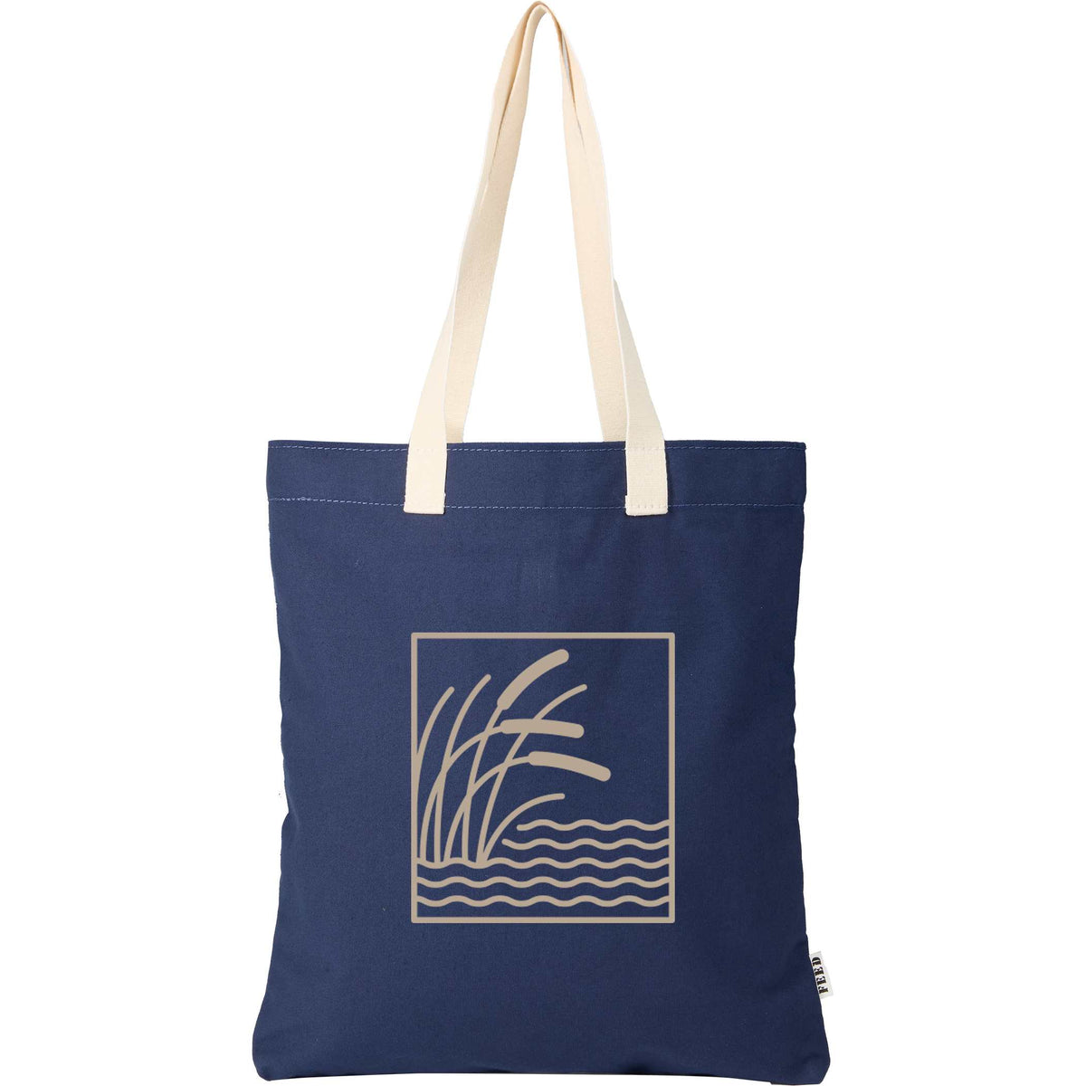 Custom FEED Organic Cotton Convention Tote - decorated 9009-16NY