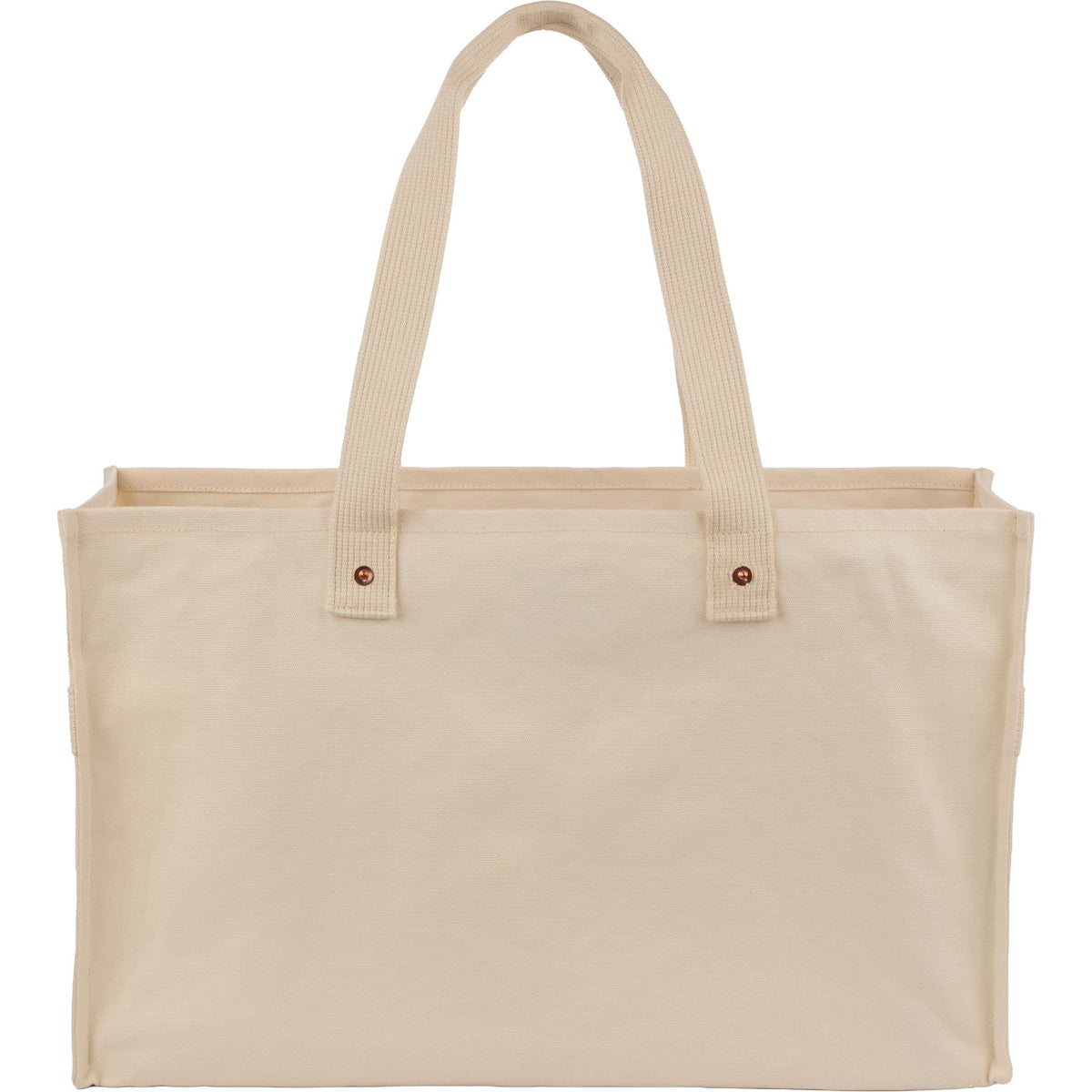 Custom FEED Organic Cotton Large Market Tote - back