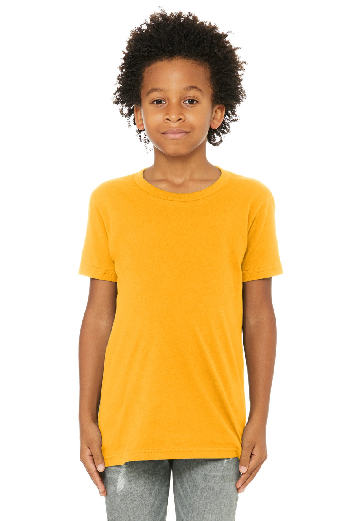 BELLA+CANVAS Youth Jersey Short Sleeve Tee. BC3001Y