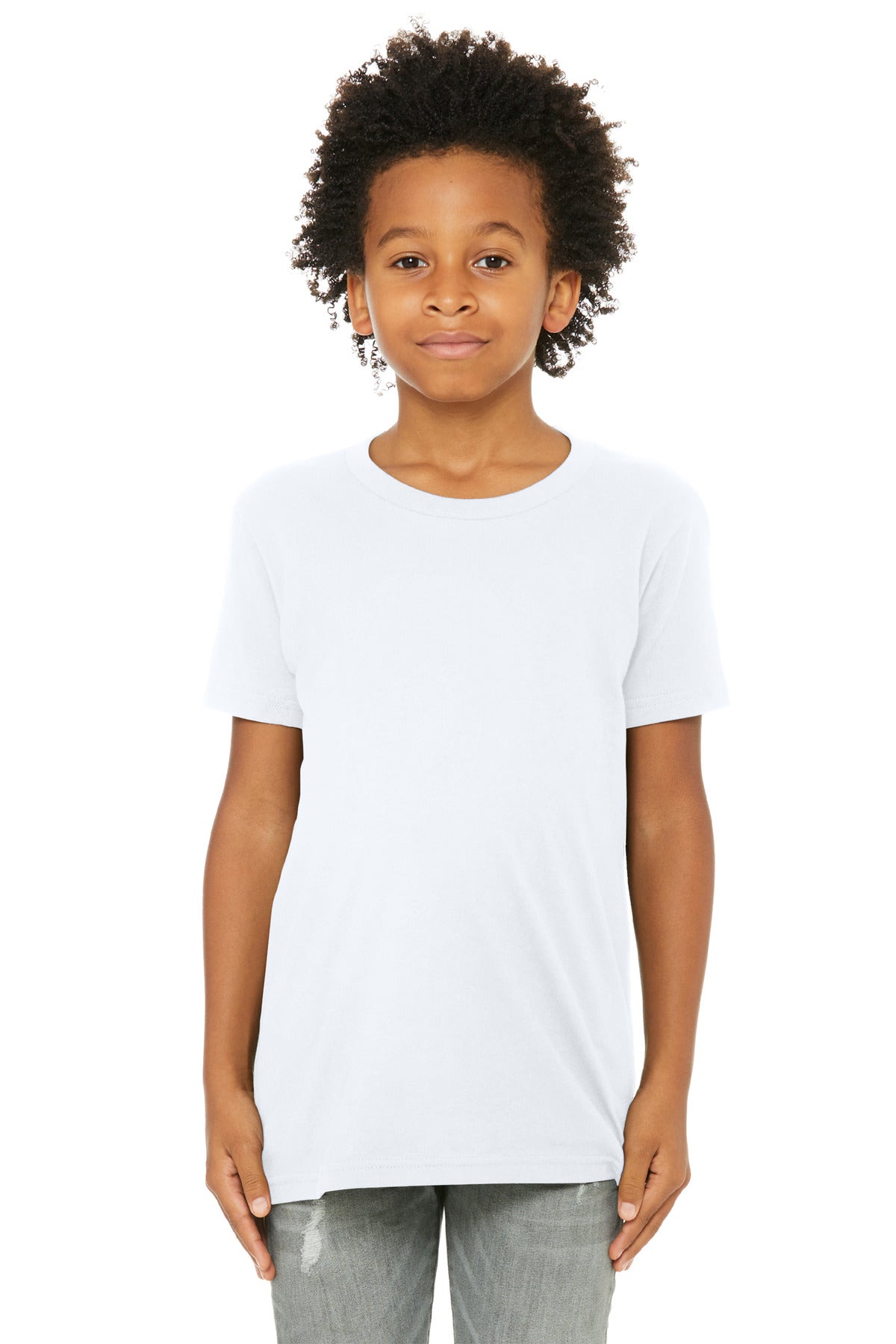BELLA+CANVAS Youth Jersey Short Sleeve Tee. BC3001Y