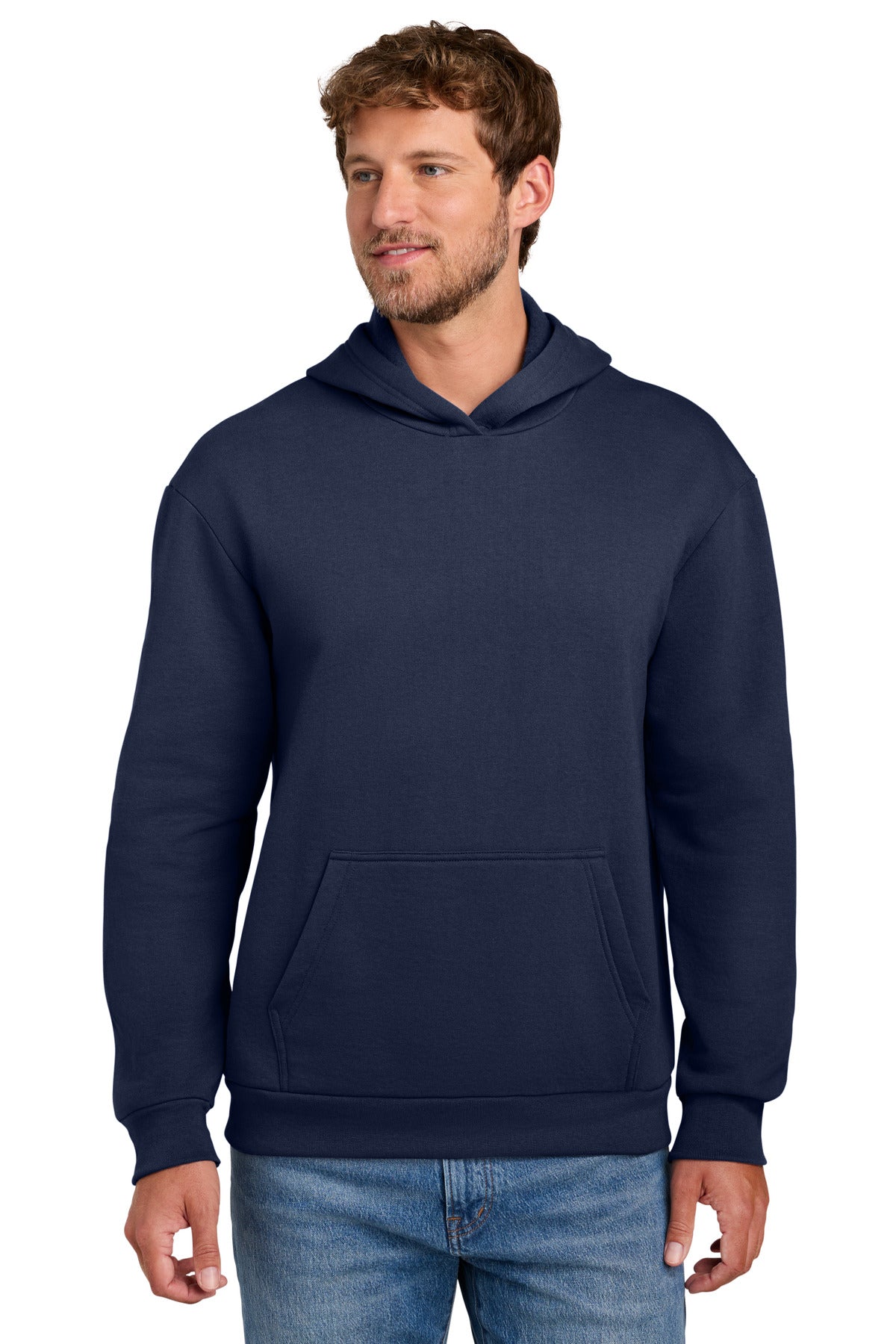 Port & Co Easy Fleece Pullover Hooded Sweatshirt PC68H