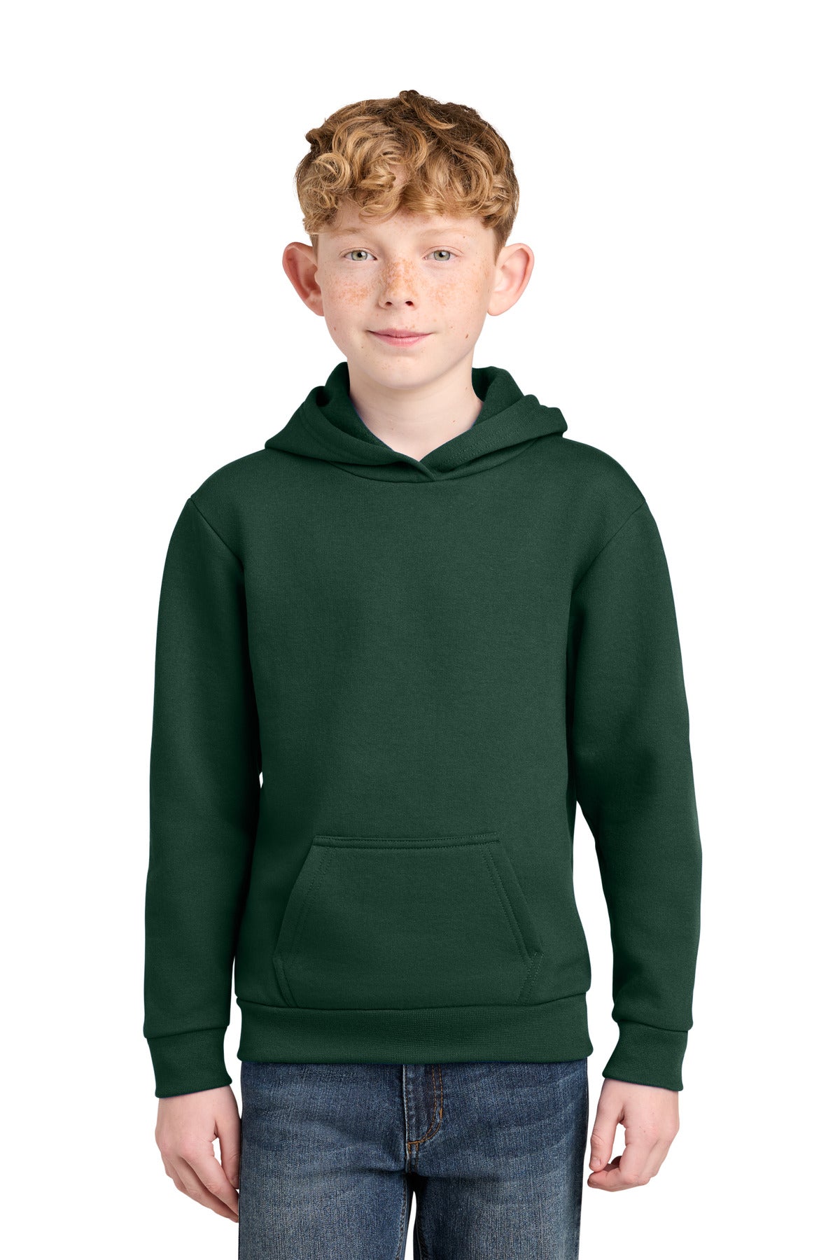 Port & Co Youth Easy Fleece Pullover Hooded Sweatshirt PC68YH