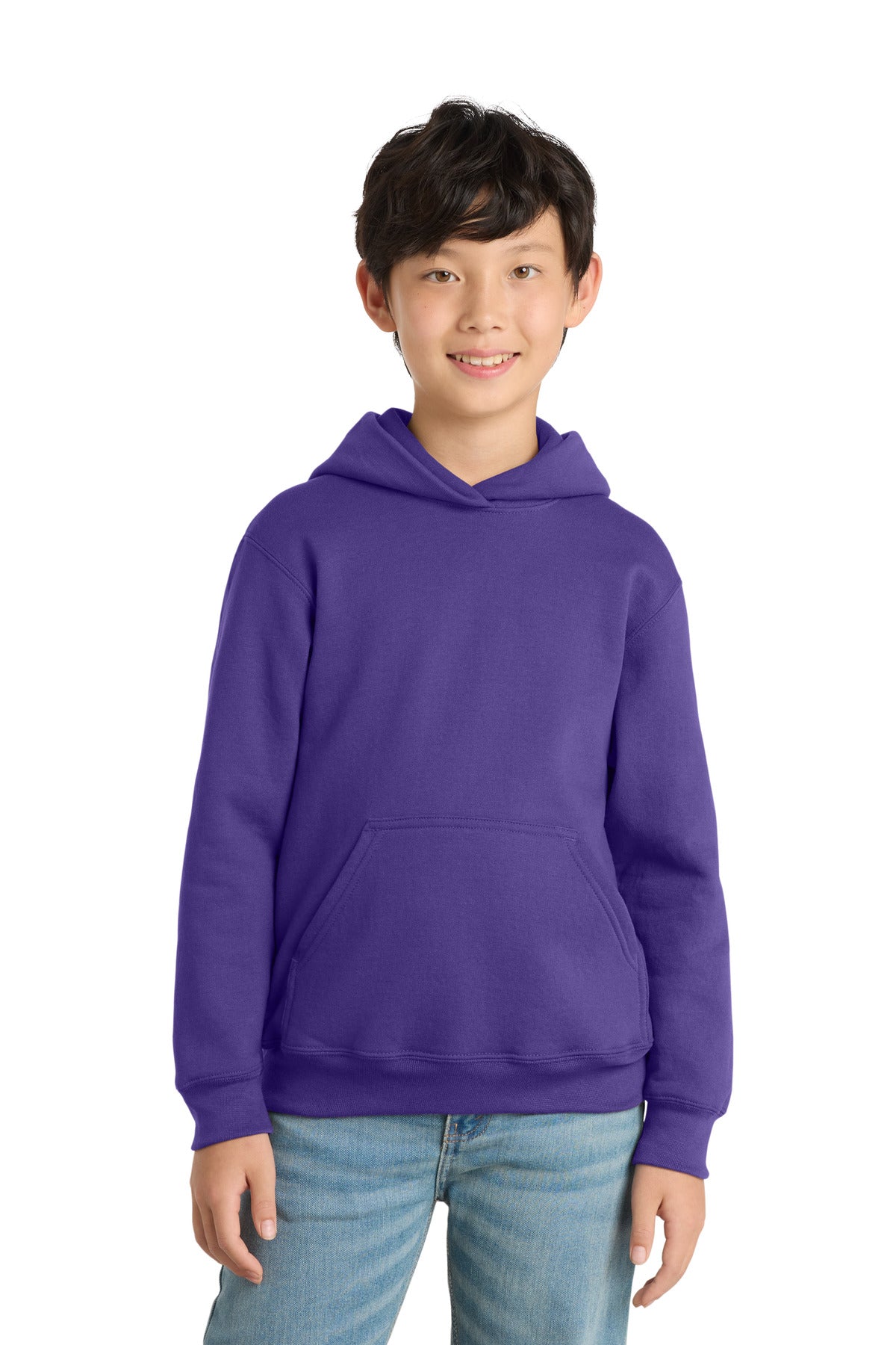 Port & Co Youth Core Fleece Pullover Hooded Sweatshirt PC78YH