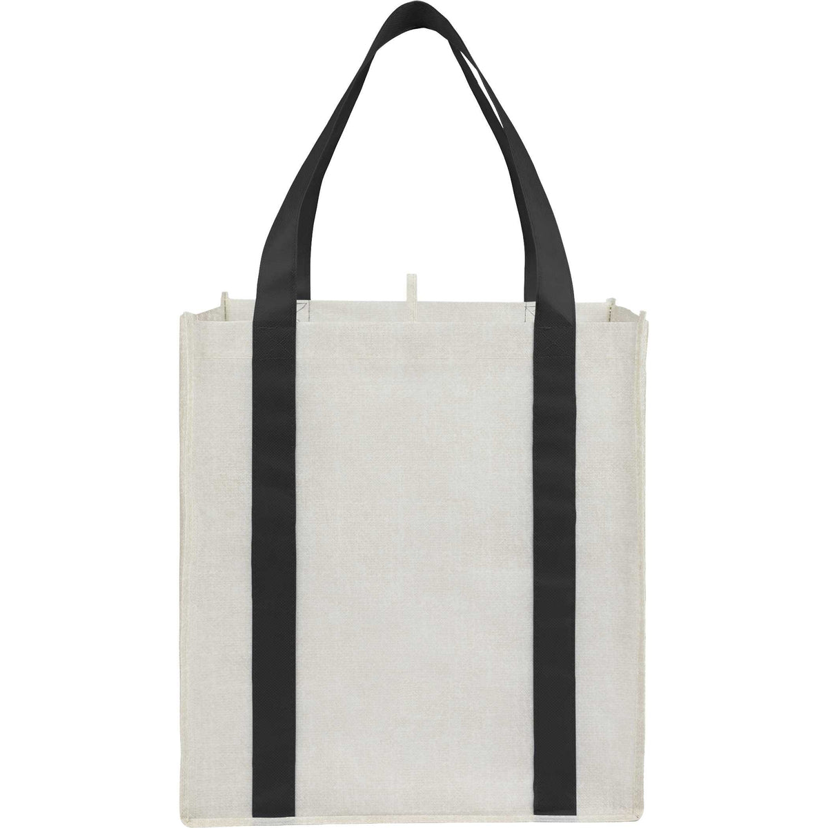 Custom Neptune Recycled Non-Woven Grocery Tote - back