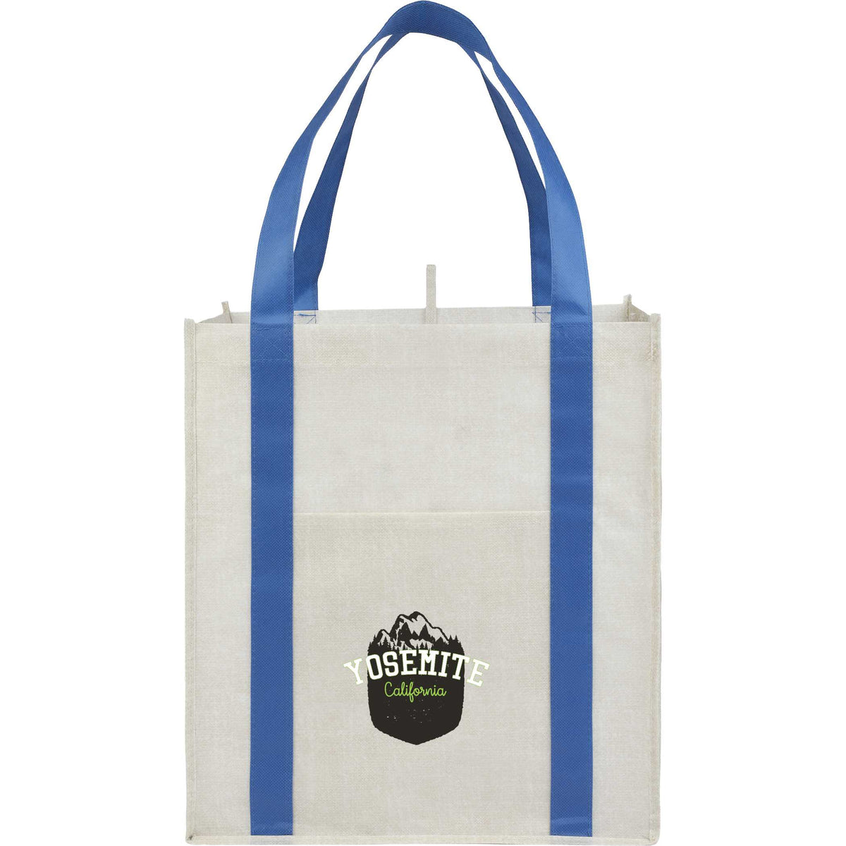 Custom Neptune Recycled Non-Woven Grocery Tote