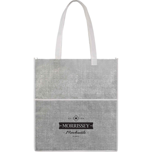 Custom Apollo Recycled Non-Woven Convention Tote