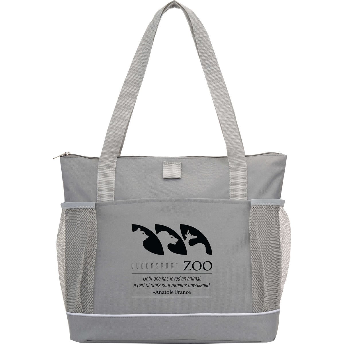 Custom Arrival RPET Meeting Tote - decorated SM-5219GY