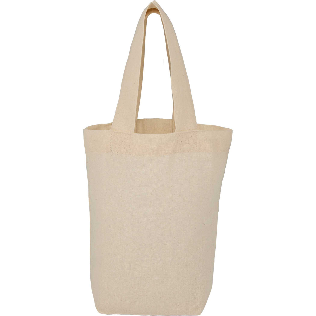 Custom Mini 4oz Organic Cotton Tote - back