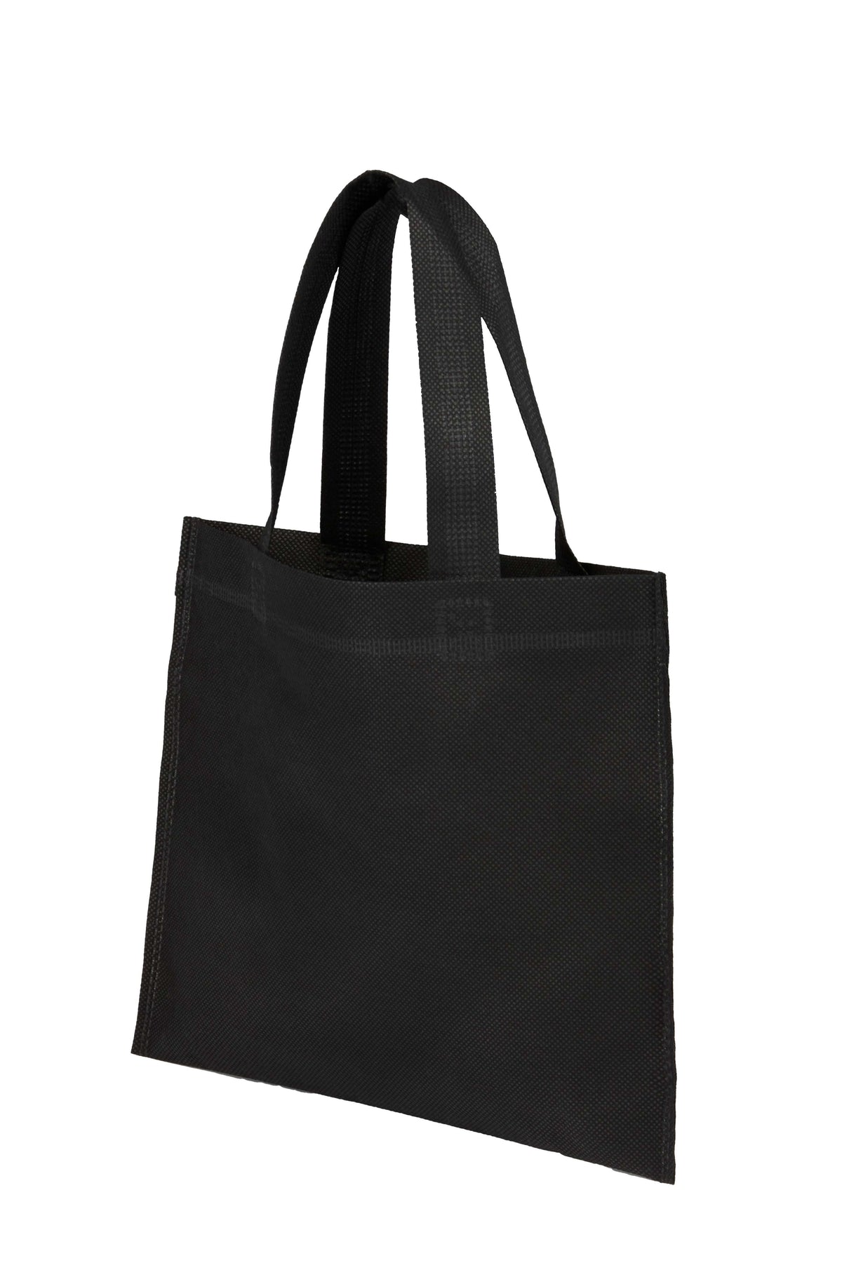 Custom Mini Non-Woven Heat Sealed Tote - angle