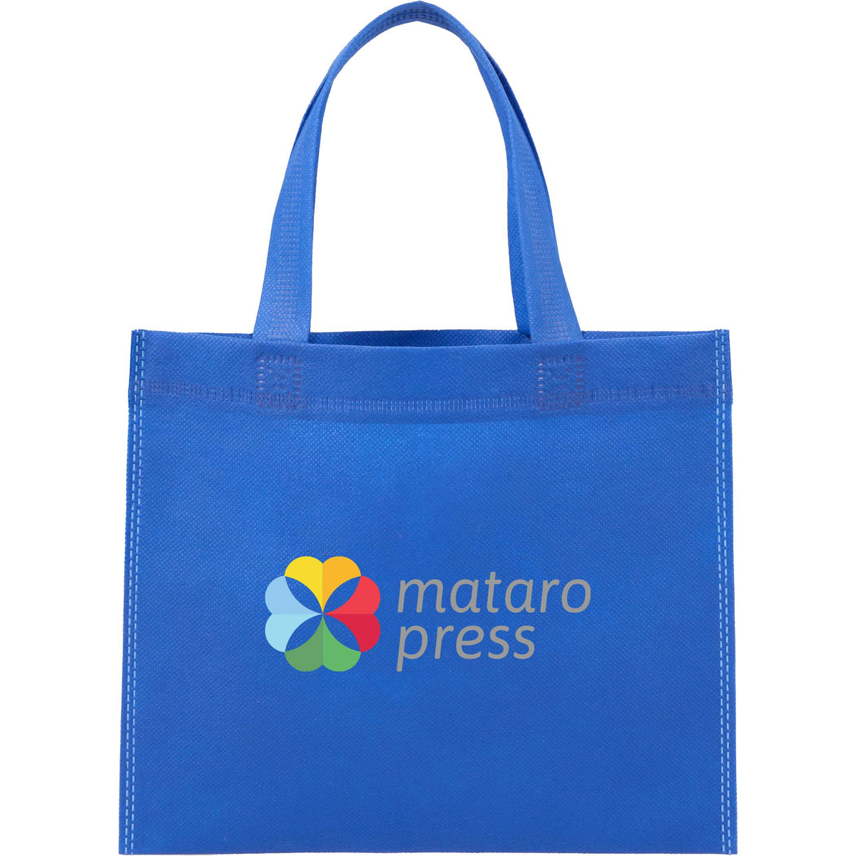 Custom Mini Non-Woven Heat Sealed Tote - decorated SM-5230RYL