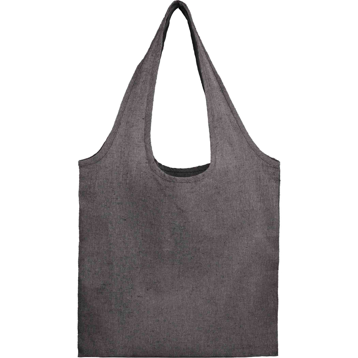 Custom Bungalow 5oz Recycled Cotton Twill Shopper Tote - blank SM-5234BK