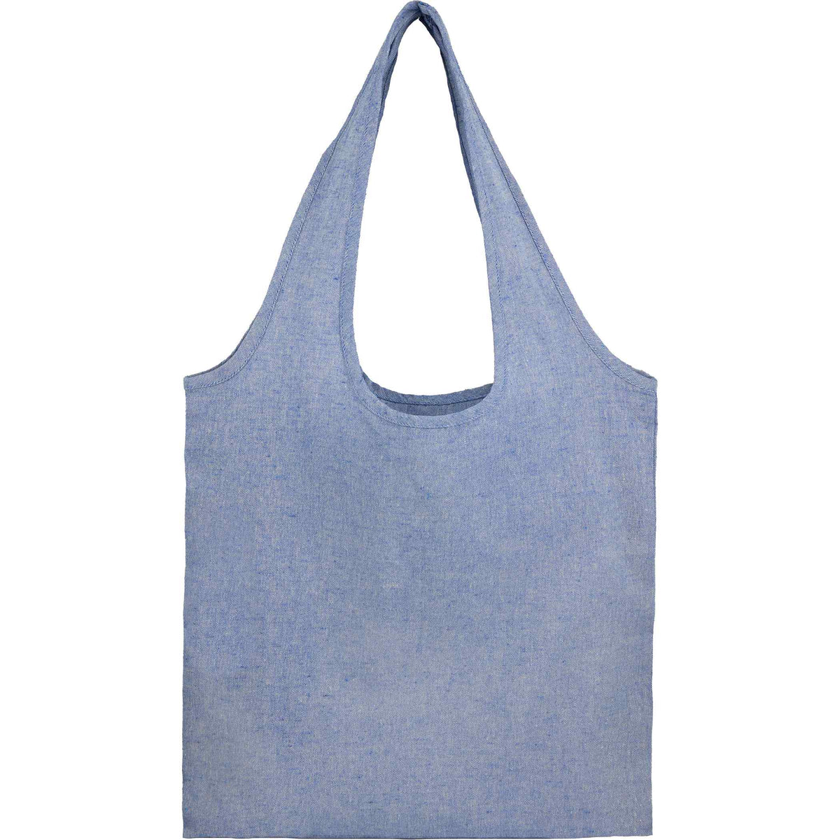 Custom Bungalow 5oz Recycled Cotton Twill Shopper Tote - blank SM-5234BL