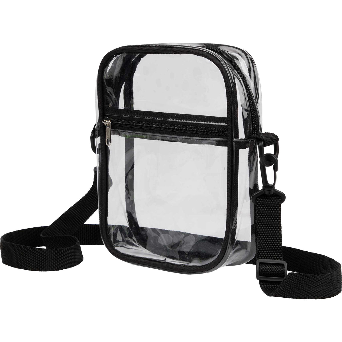 Custom Clear Crossbody Tote - angle
