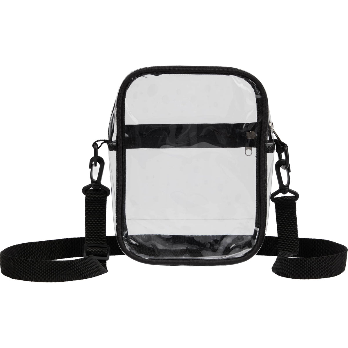 Custom Clear Crossbody Tote - back