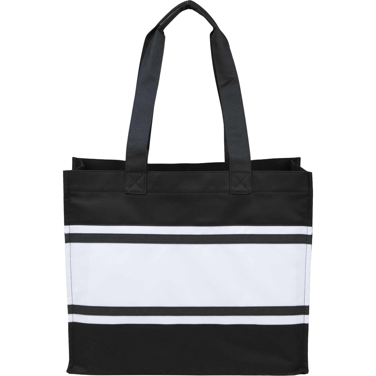 Custom Varsity Box Tote - back