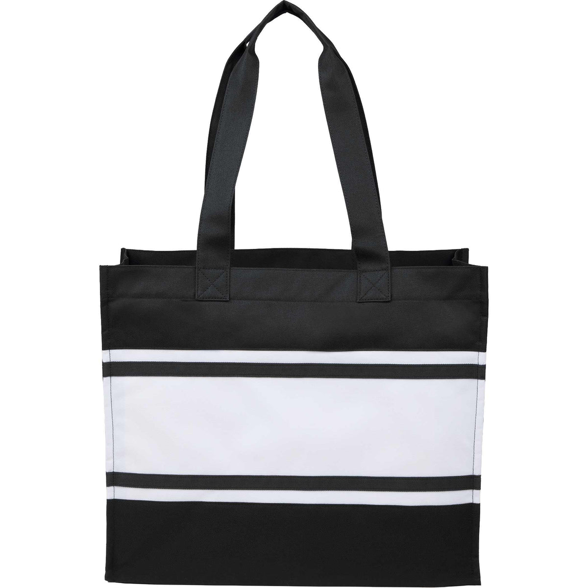 Custom Varsity Box Tote - blank SM-5457BK