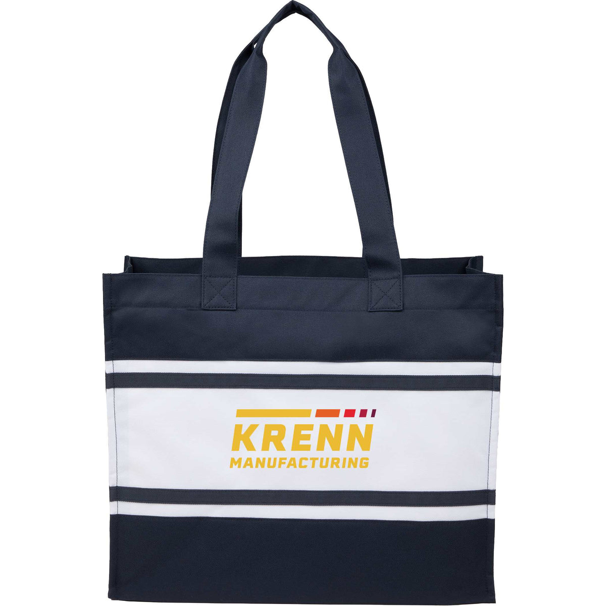 Custom Varsity Box Tote - decorated SM-5457NY