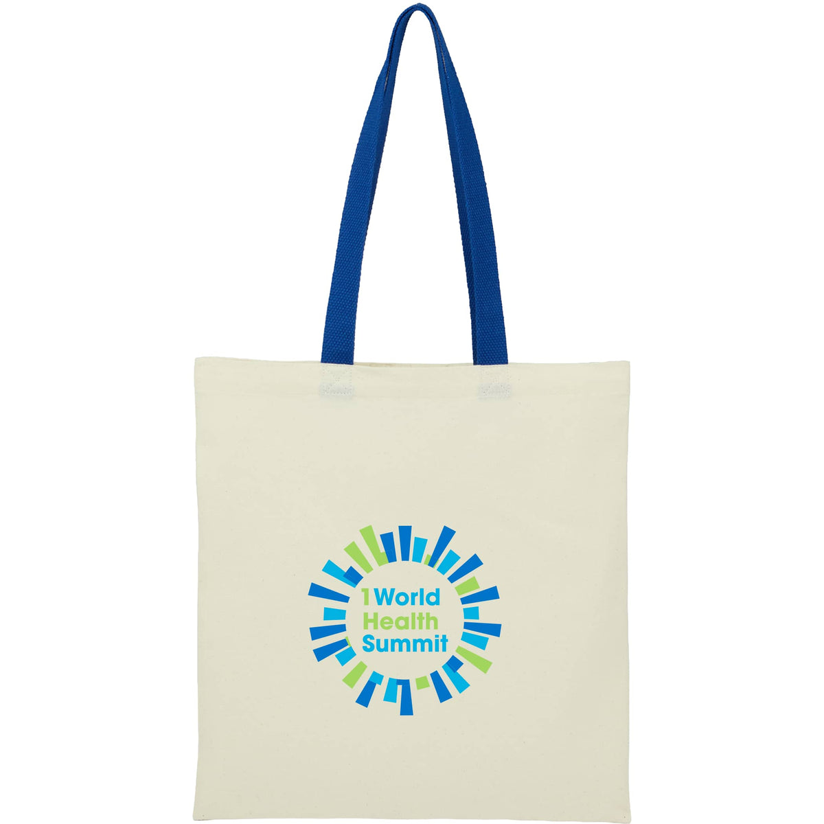 Custom Nebraska 4oz Recycled Cotton Convention Tote - decorated SM-5462RYL