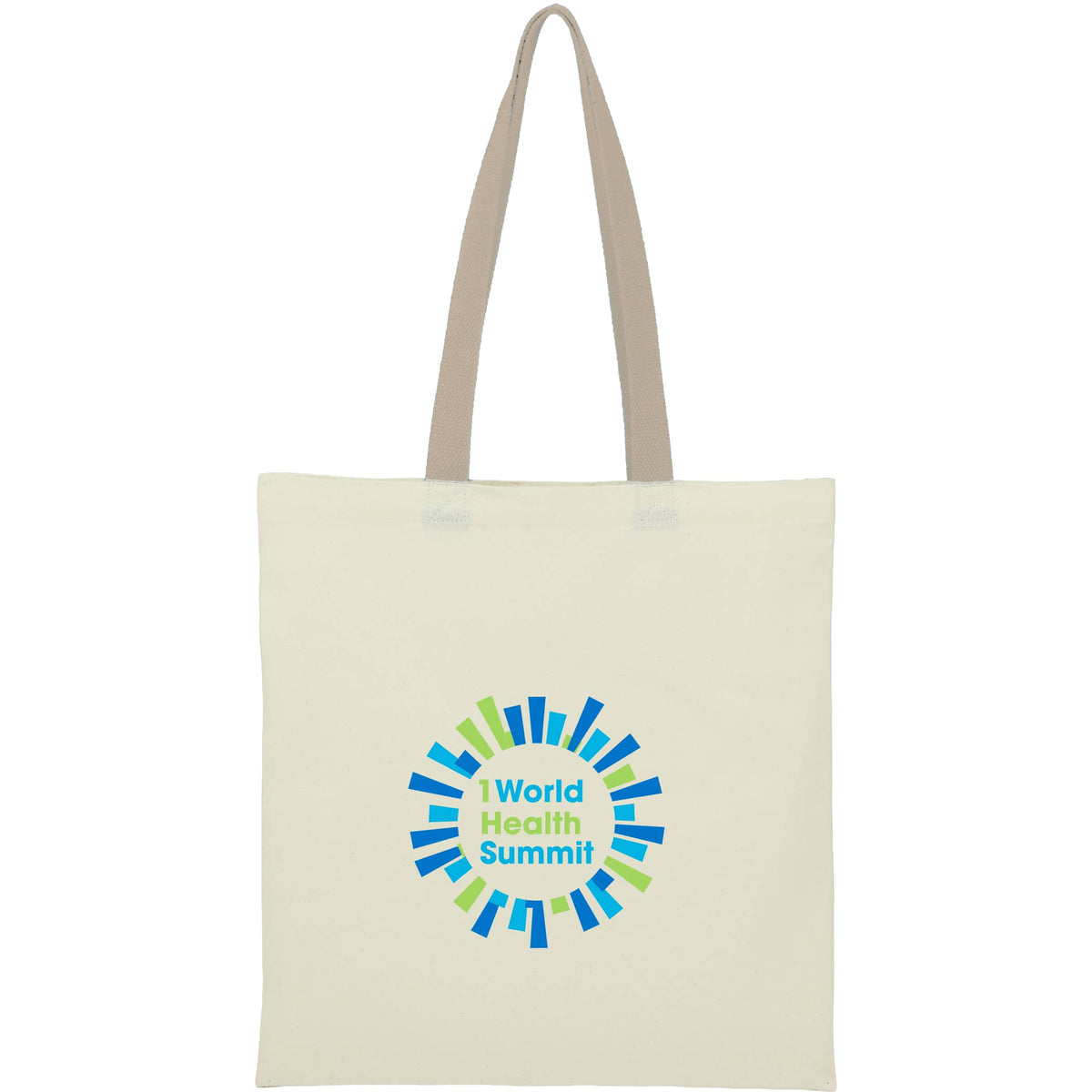 Custom Nebraska 4oz Recycled Cotton Convention Tote - decorated SM-5462TN