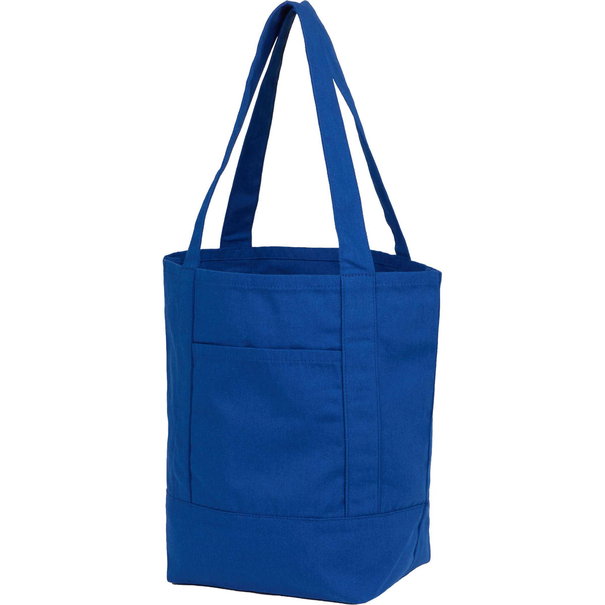 Custom Mini 6oz Recycled Cotton Canvas Tote - angle