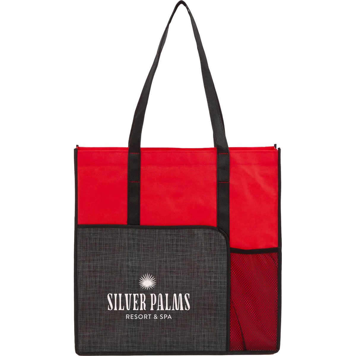 Custom Radius Recycled Non-Woven Tote