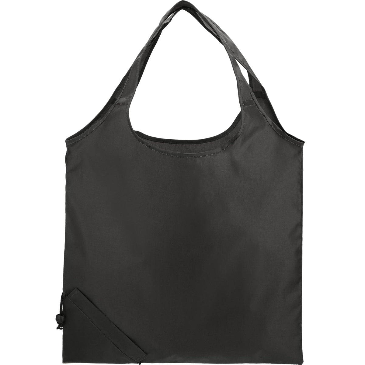 Custom Bungalow RPET Foldable Shopper Tote - back