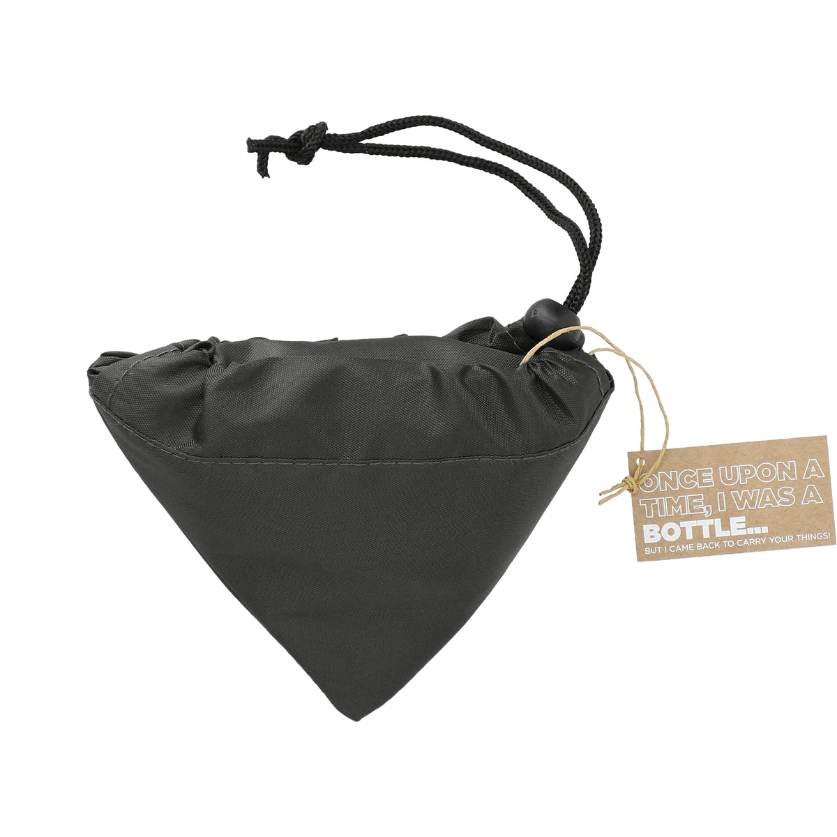 Custom Bungalow RPET Foldable Shopper Tote - blank SM-5715BK