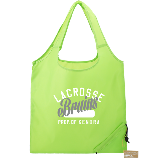 Custom Bungalow RPET Foldable Shopper Tote