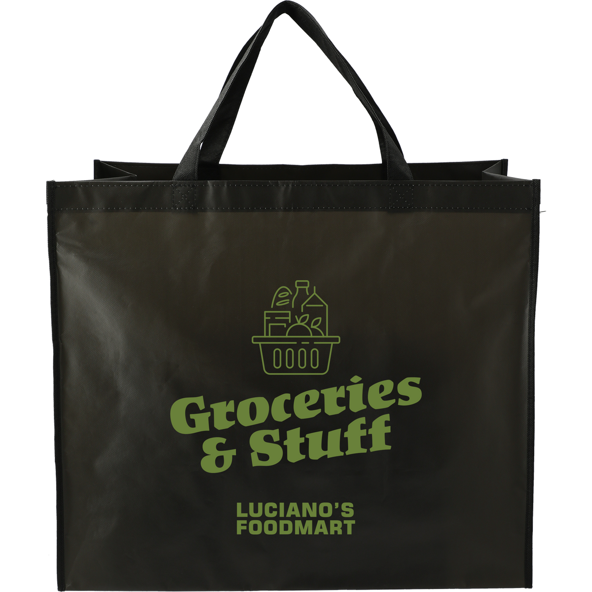 Custom Double Laminated Wipeable Jumbo Tote