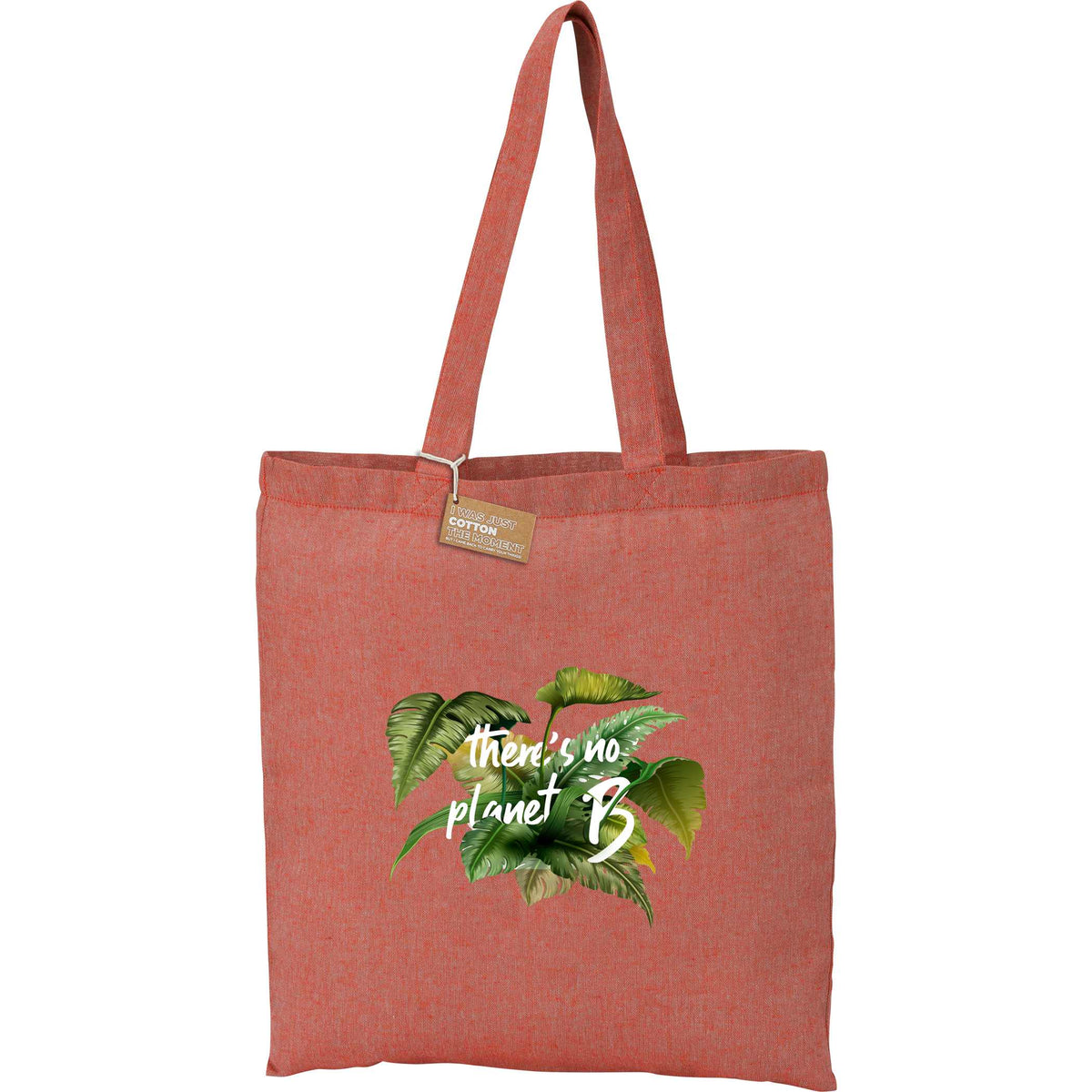 Custom Recycled 5oz Cotton Twill Tote - decorated SM-5830RD