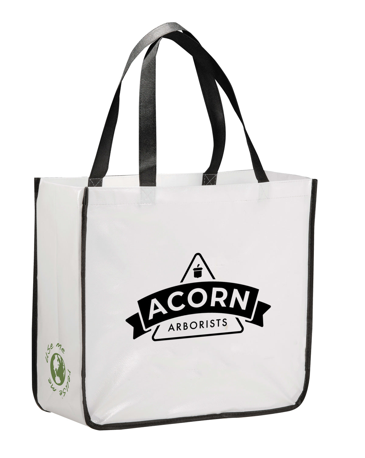 Custom Gloss Laminated Non-Woven Shopper Tote